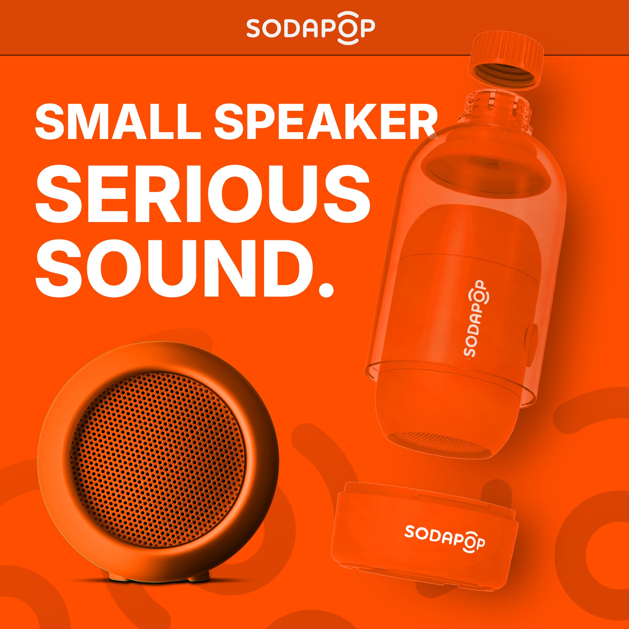 Sodapop - Bluetooth Speaker - Sunburn