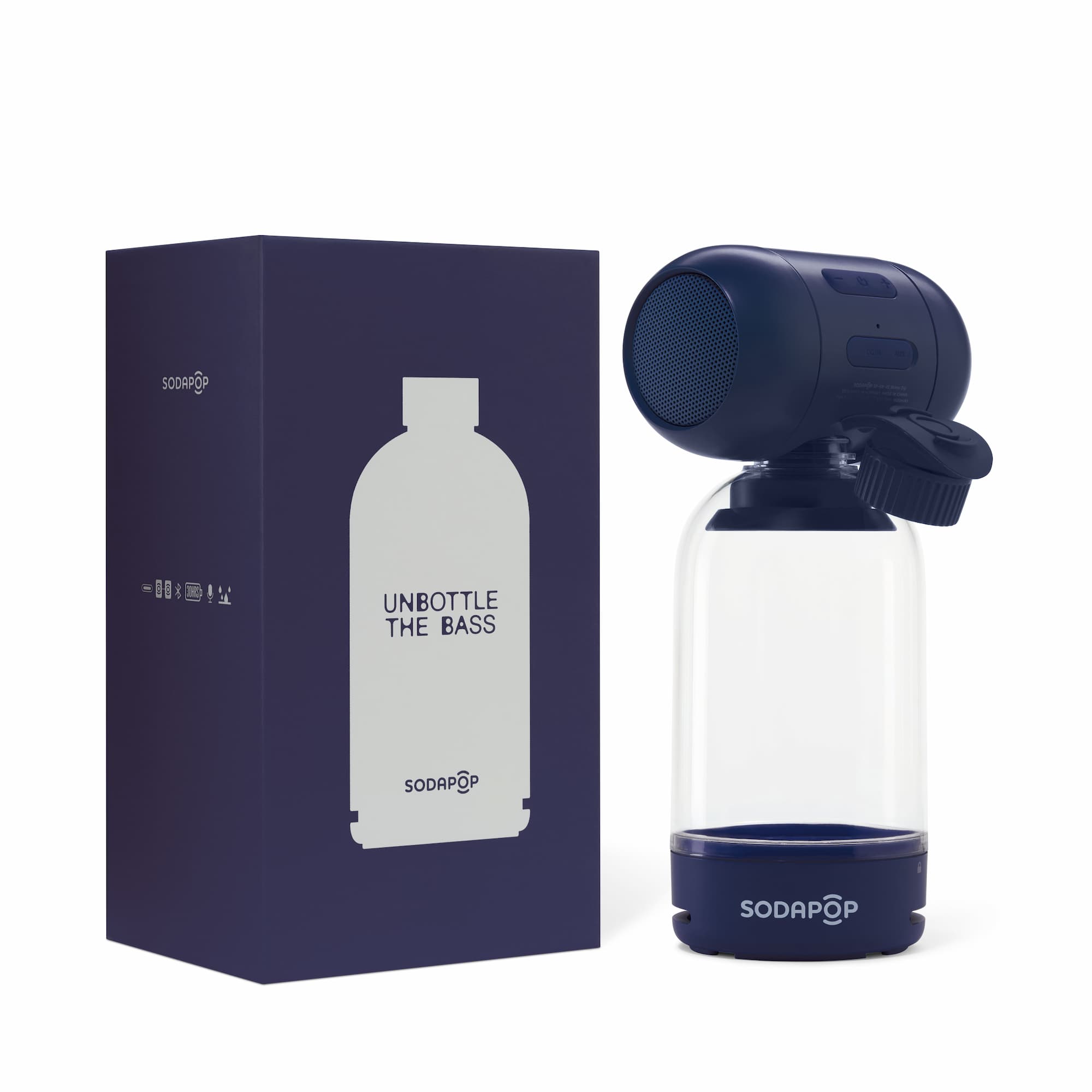 Sodapop - Bluetooth Speaker - Midnight