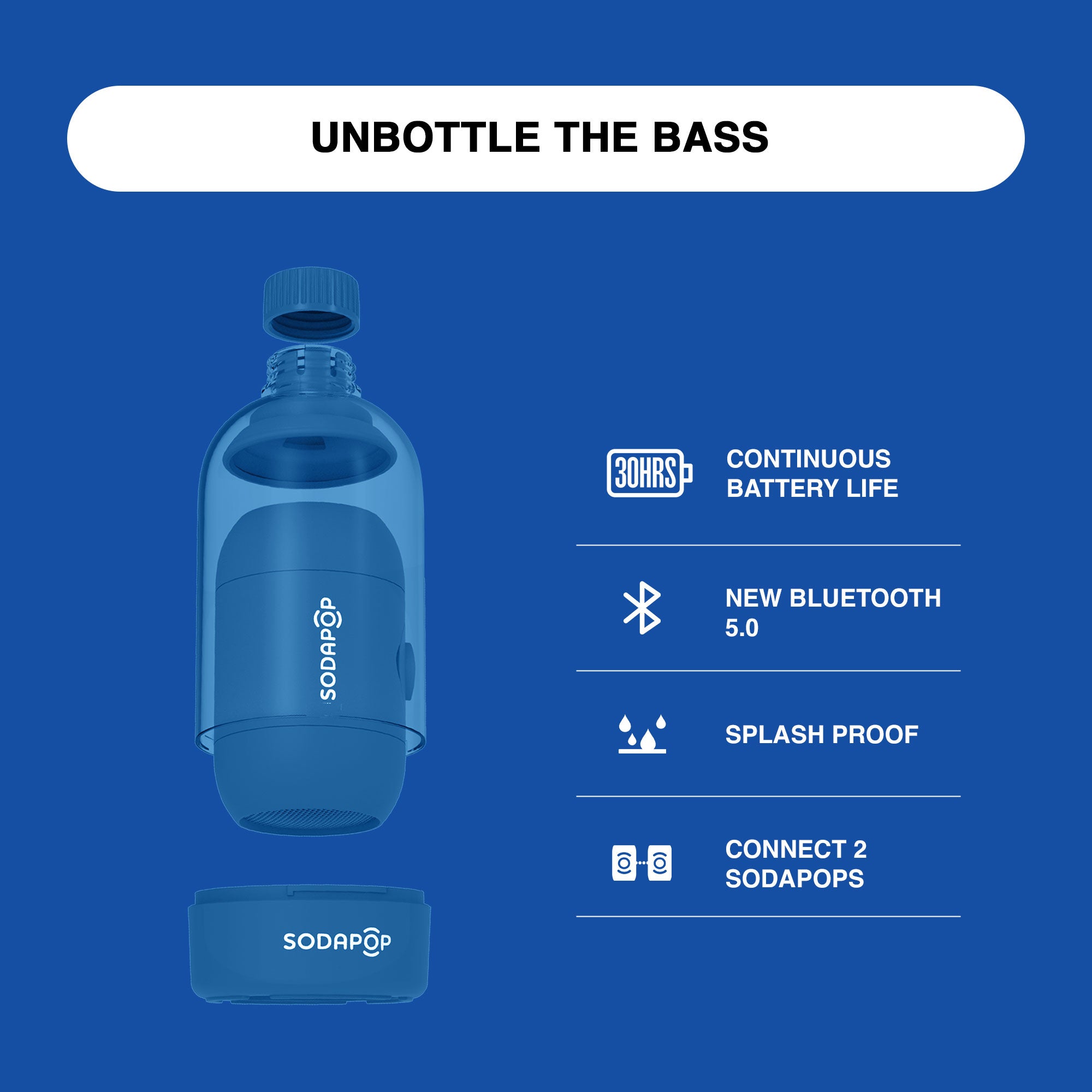 Sodapop - Bluetooth Speaker - Sunburn