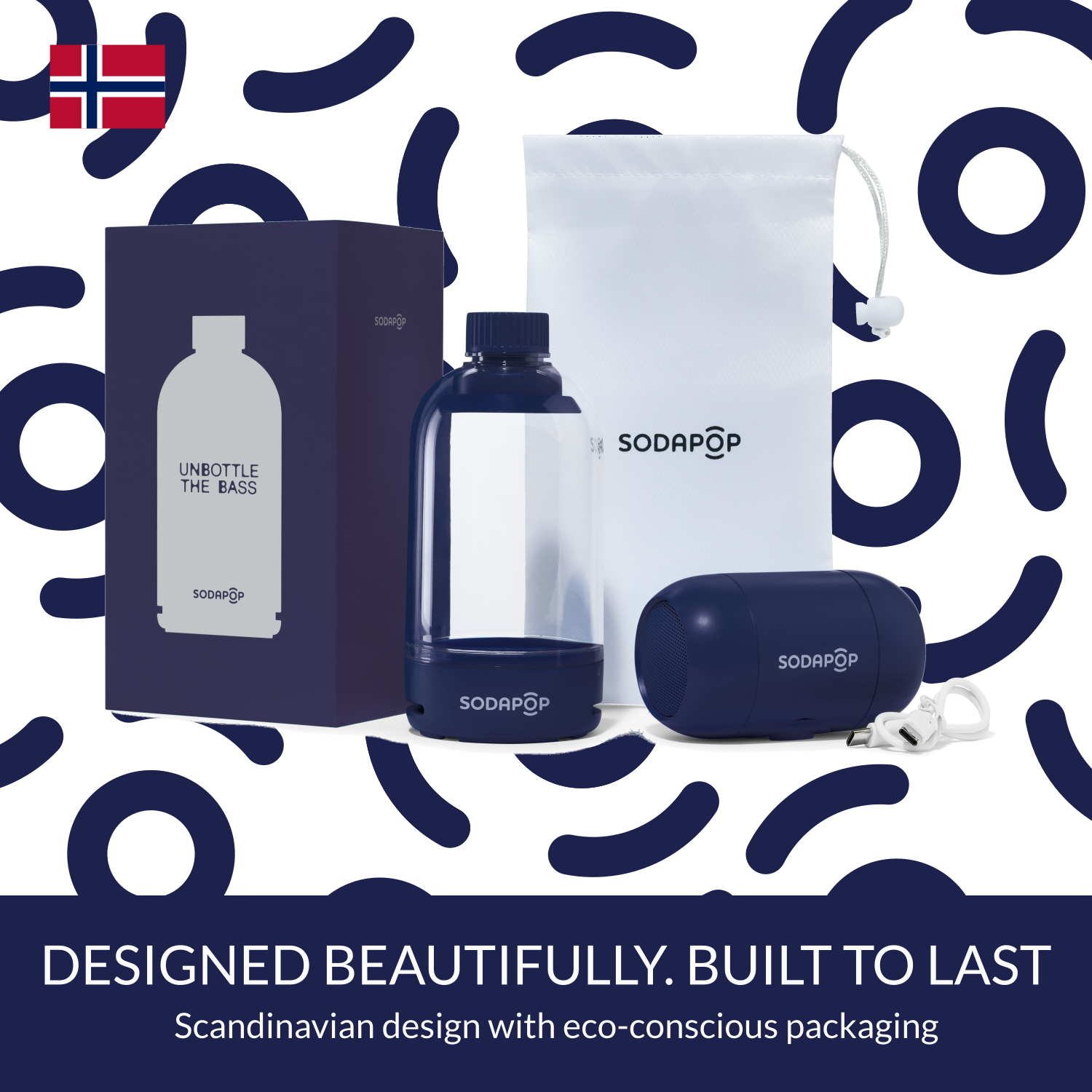 Sodapop - Bluetooth Speaker - Midnight