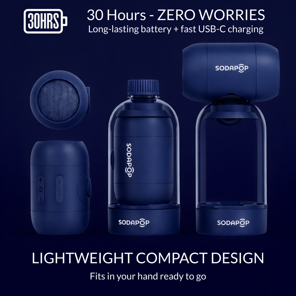Sodapop - Bluetooth Speaker - Midnight