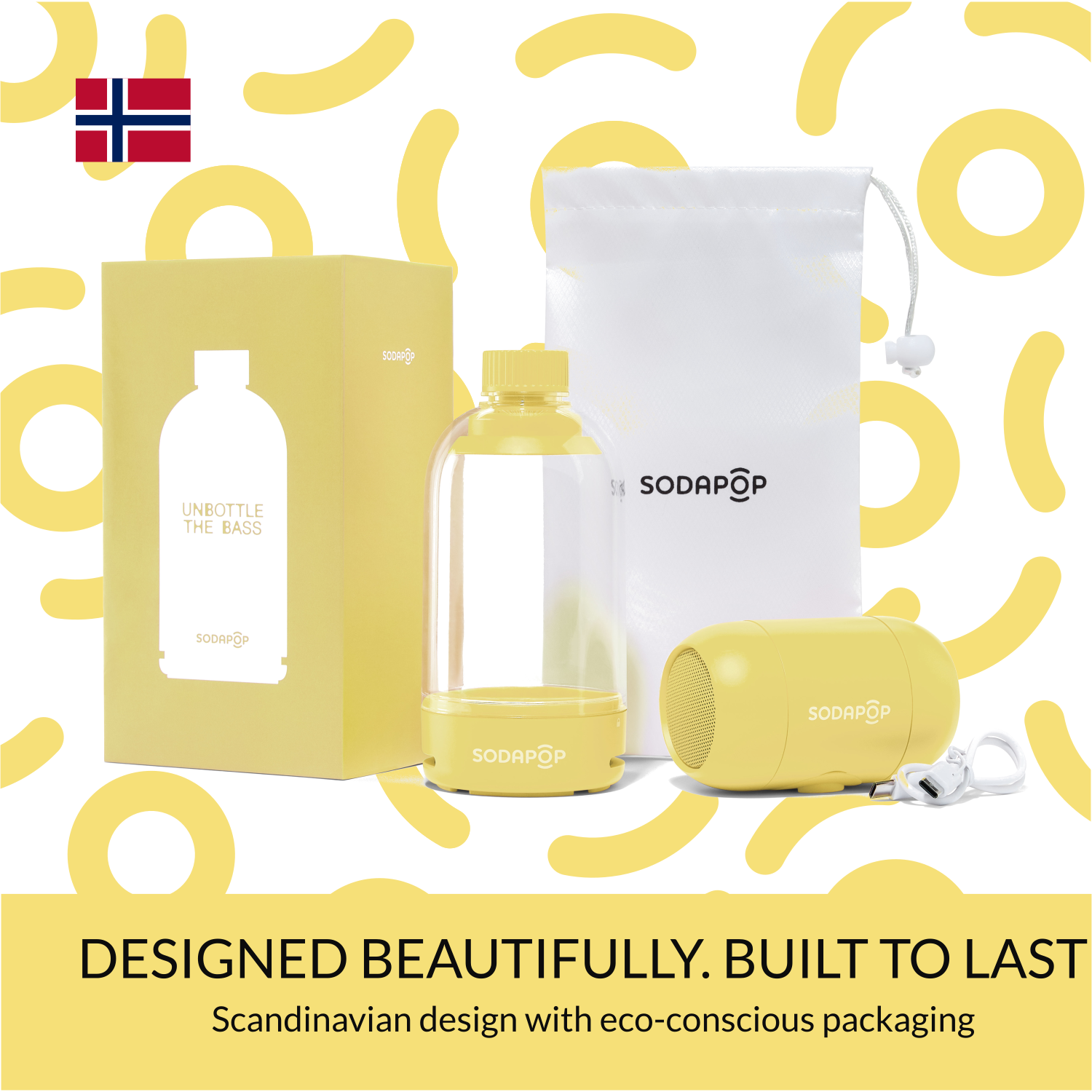 Sodapop - Bluetooth Speaker - Sunrise