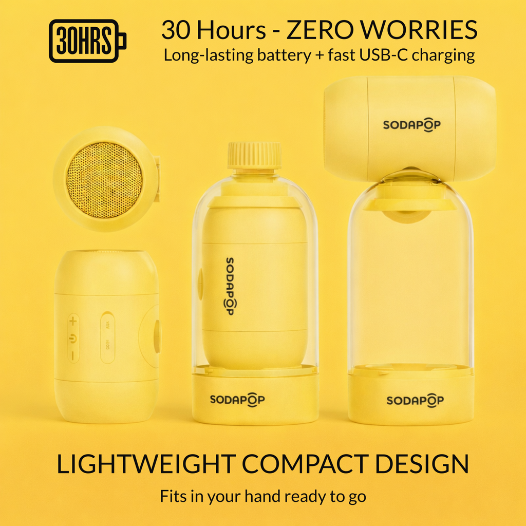 Sodapop - Bluetooth Speaker - Sunrise